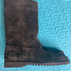 Salvatore Ferragamo brown boots